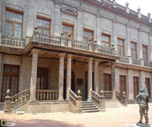 пазл Дворец графа Buenavista, Мехико, Мексика